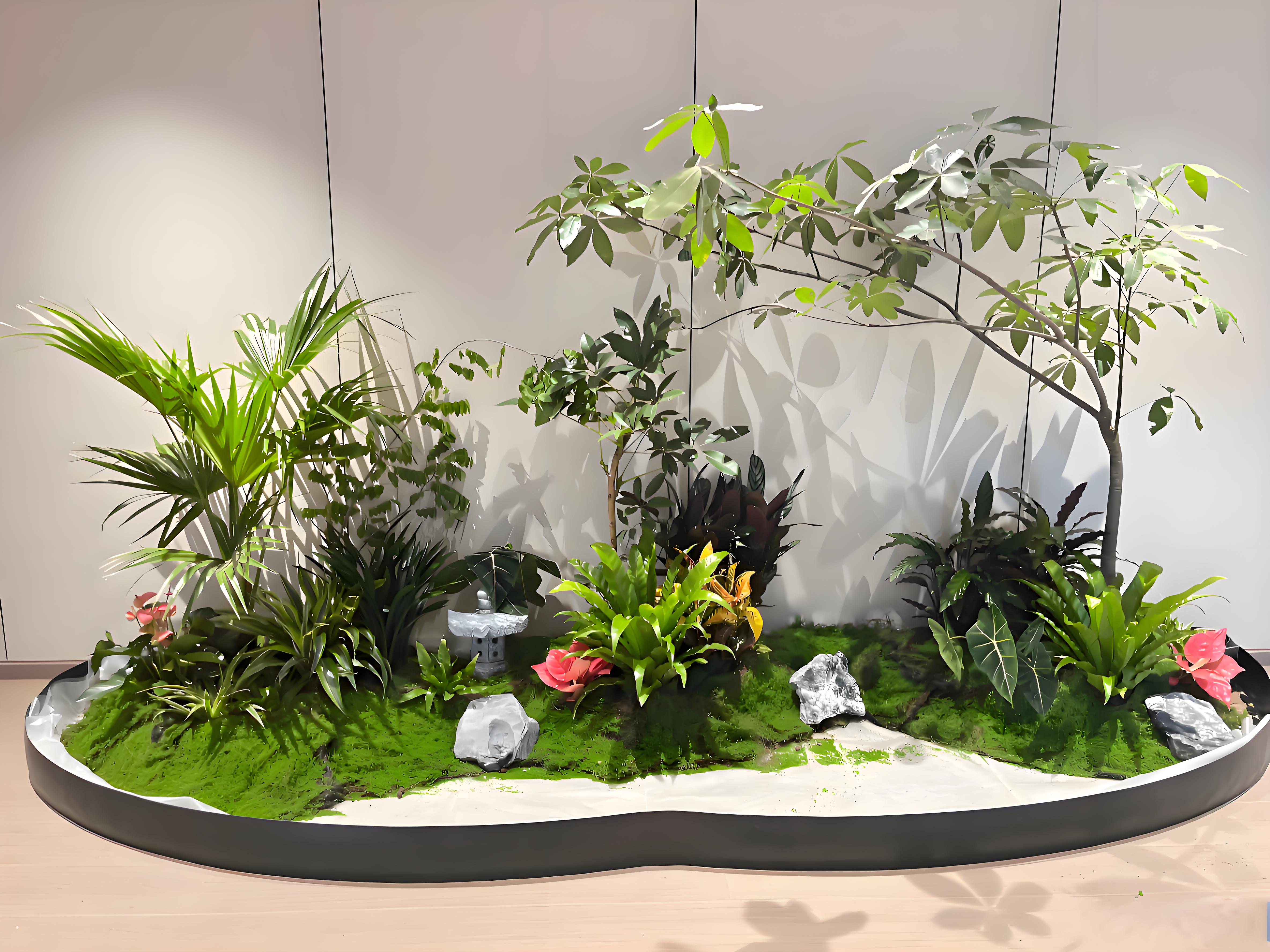 解析杭州湾花木租摆方案，焕新绿色天地